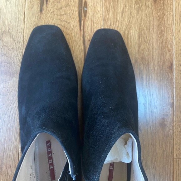 PRADA small wedge heel boots - Picture 5 of 8